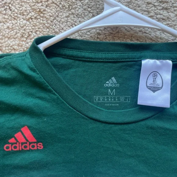 Adidas Mexico FIFA World Cup 2018 Russia T-Shirt Men’s Size M - Picture 3 of 6